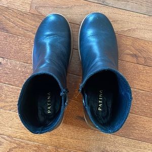 Beautiful black leather boots